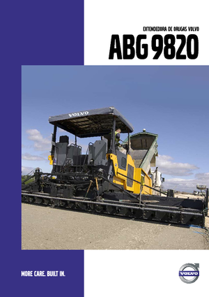 Finitrici stradali cingolate Volvo ABG9820
