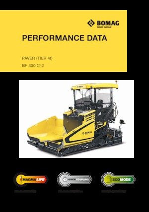 Finitrici stradali cingolate Bomag BF 300 C 2 S 340-2