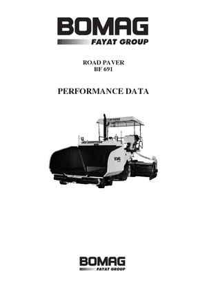 Finitrici stradali cingolate Bomag BF 691 C-HSE