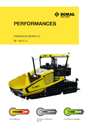Finitrici stradali cingolate Bomag BF 700 C 3 S 500