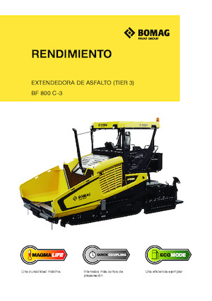 Finitrici stradali cingolate Bomag BF 800 C 3 S 600