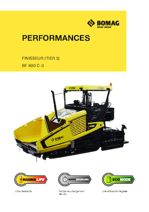 Finitrici stradali cingolate Bomag BF 800 C 3 S 600