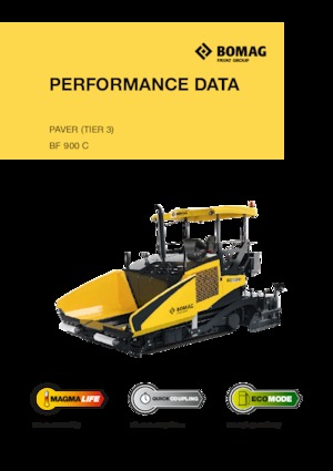 Finitrici stradali cingolate Bomag BF 900 C S 600