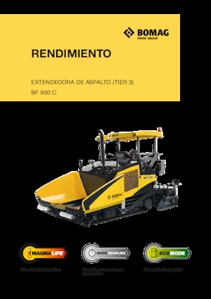 Finitrici stradali cingolate Bomag BF 900 C S 600