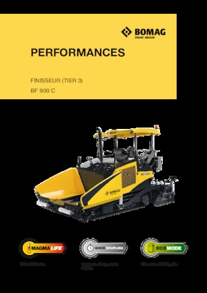 Finitrici stradali cingolate Bomag BF 900 C S 600