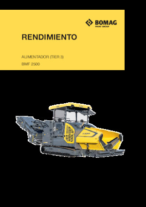 Finitrici stradali cingolate Bomag BMF 2500 M