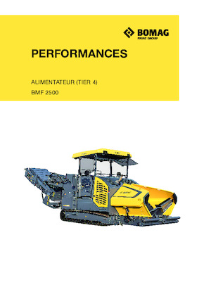 Finitrici stradali cingolate Bomag BMF 2500 M
