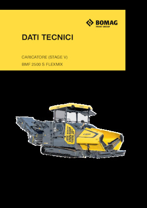 Finitrici stradali cingolate Bomag BMF 2500 S FLEXMIX