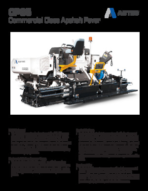 Finitrici stradali cingolate Astec CARLSON CP85