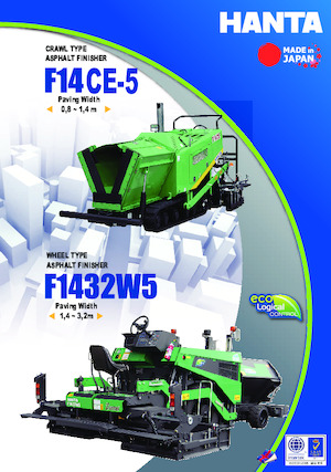 Finitrici stradali cingolate Hanta F 14 CE-5