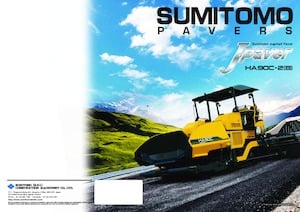 Finitrici stradali cingolate Sumitomo HA90C-2(B)