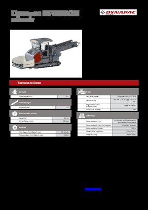 Finitrici stradali cingolate Dynapac MF2500CM
