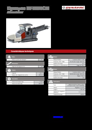 Finitrici stradali cingolate Dynapac MF2500CM