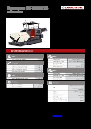 Finitrici stradali cingolate Dynapac MF2500CS