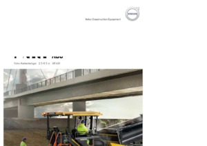 Finitrici stradali cingolate Volvo P4820D ABG 