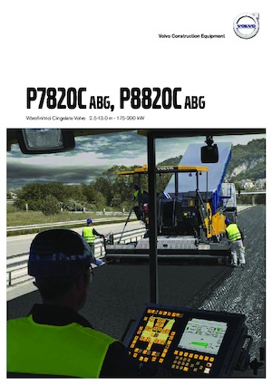 Finitrici stradali cingolate Volvo P8820C ABG