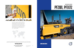 Finitrici stradali cingolate Volvo PF2181