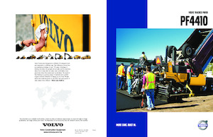 Finitrici stradali cingolate Volvo PF4410