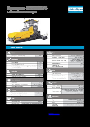 Finitrici stradali cingolate Dynapac SD 2500 CS