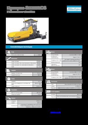 Finitrici stradali cingolate Dynapac SD 2500 CS