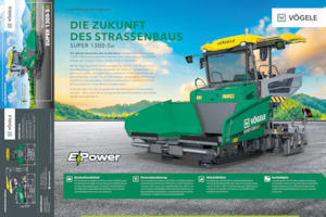 Finitrici stradali cingolate Vögele SUPER 1300-5e