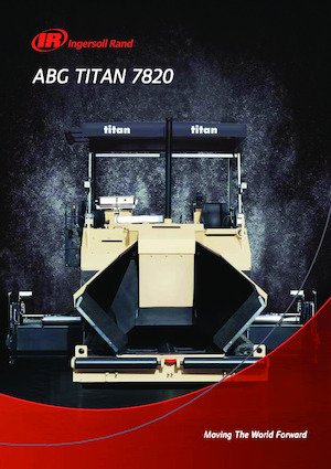 Finitrici stradali cingolate IR-ABG Titan 2820