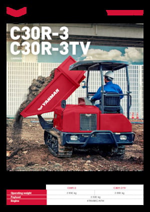 Dumper cingolati Yanmar C30R-3 