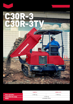 Dumper cingolati Yanmar C30R-3 