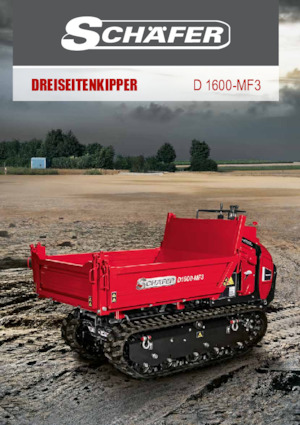 Dumper cingolati SCHÄFER D 1600-MF3