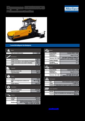 Finitrici stradali cingolate Dynapac SD 2500 CS