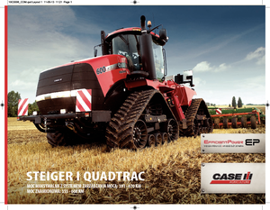 Trattrice agricola cingolati Case IH Quadtrac 550