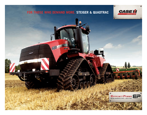 Trattrice agricola cingolati Case IH Quadtrac 550