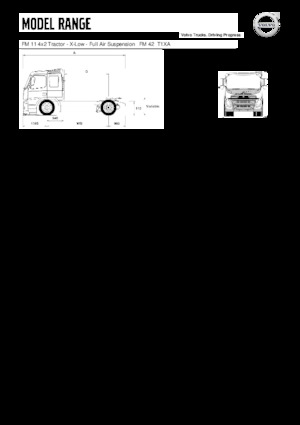 Trattori stradali Volvo Trucks FM11.330 4x2 Tractor X-Low