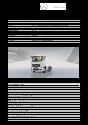 Trattori stradali Mercedes-Benz Actros 2436 LS 6x2