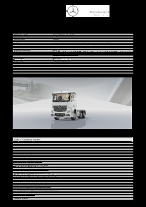 Trattori stradali Mercedes-Benz Actros 2533 LS 6x2