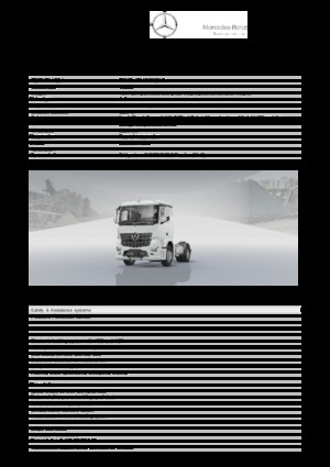 Trattori stradali Mercedes-Benz Arocs 1827 LS 4x2