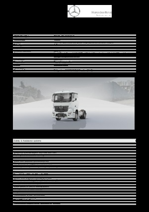Trattori stradali Mercedes-Benz Arocs 1846 LS 4x2