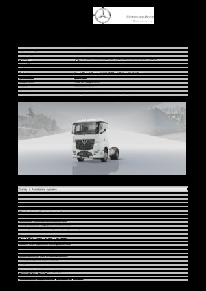 Trattori stradali Mercedes-Benz Arocs 1851 LS 4x2