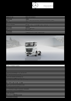 Trattori stradali Mercedes-Benz Arocs 1852 LS 4x2