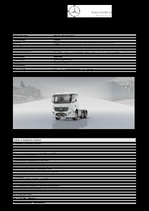 Trattori stradali Mercedes-Benz Arocs 2533 LS 6x2