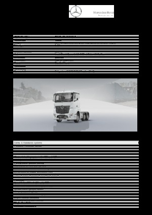 Trattori stradali Mercedes-Benz Arocs 2542 LS 6x2