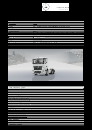 Trattori stradali Mercedes-Benz Arocs 2636 LS 6x4