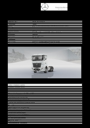 Trattori stradali Mercedes-Benz Arocs 3346 LS 6x4