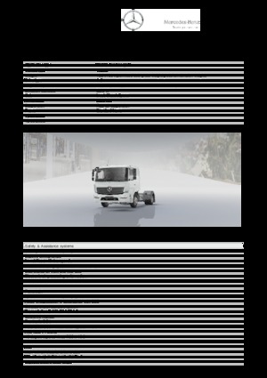 Trattori stradali Mercedes-Benz Atego 1330 LS 4x2