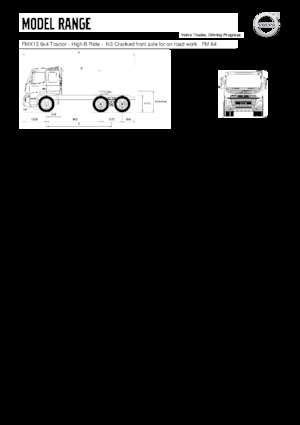 Trattori stradali Volvo Trucks FMX13.420 6x4 Tractor - High B Ride