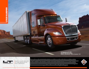 Trattori stradali International LT625 125 Low Roof Sleeper  International A26