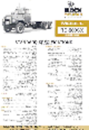 Trattori stradali Mack RD-600SX CA49 EM6-237 6x2