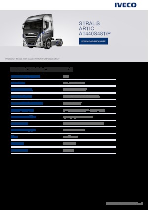 Trattori stradali Iveco STRALIS ARTIC AT440S48T/P