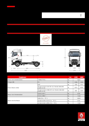 Trattori stradali Renault T 520.18 HIGHCAB 4X2 T X-LOW E6 (LHD)