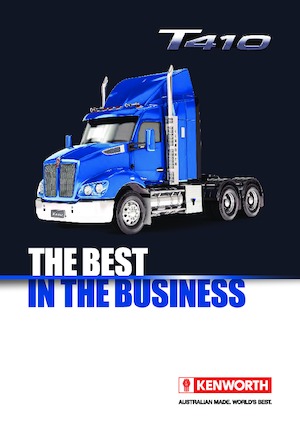 Trattori stradali Kenworth T410 600mm Aero roof MX13 8x4